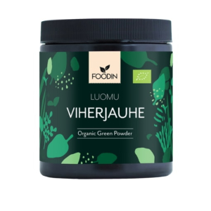 Viherjauhe on suosittu superfoodsekoitus.