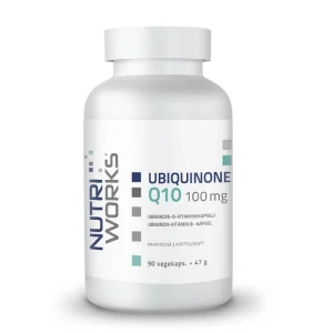 Ubikinoni Q10 100 mg, 90 vegekapselia (Nutri Works)